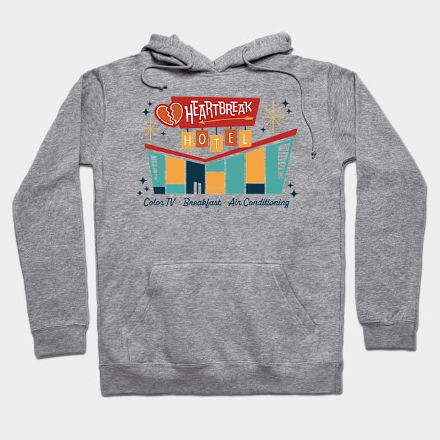 Heartbreak Hotel Hoodie by Thriller Threads